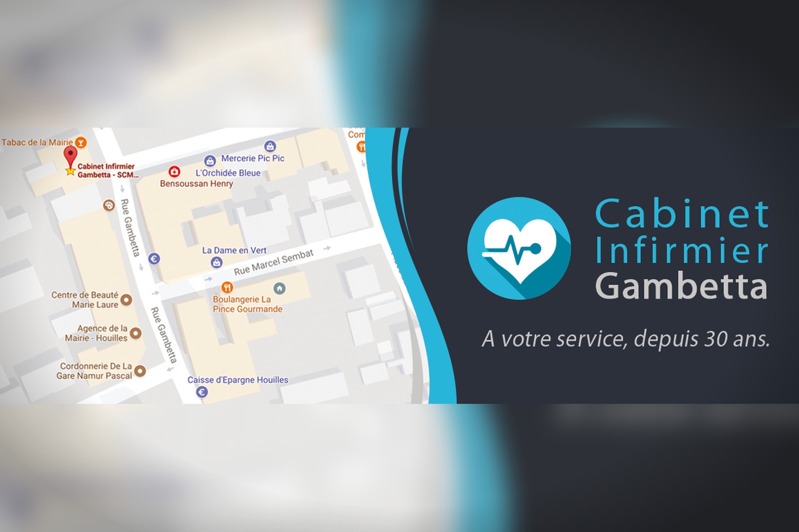 Infirmière préparant du matériel de soins dans un cabinet moderne, atmosphère rassurante